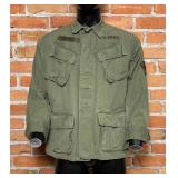 Named Vietnam War US Army Poplin Jungle Jacket