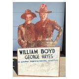 Hopalong Cassidy Cardboard Display