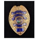 Inglewood California Property Police Badge