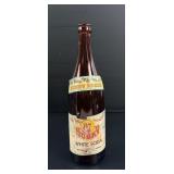 Dillon Montana Husky Brand White Soda Bottle