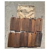Johnsons Folding Fiber Board Duck Decoy Floats