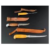 Collection of Fishing Knives