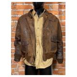 WW2 Named A2 Leather Flight Jacket