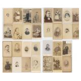 Collection of Antique CDV Photo Child Portraits