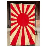 WW2 Japanese Captured Rising Sun Battle Flag