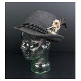 Bavarian Wool Tyrolean Alpine Hat