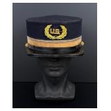 U.S Army Spanish American War Officers Forage Cap