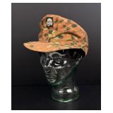 WW2 German SS M44 Pea Dot Field Cap Hat