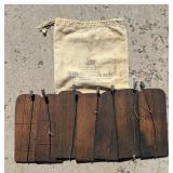 Johnsons Folding Fiber Board Duck Decoy Floats