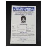 FBI Ten Most Wanted Al Megrahi Poster
