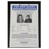 FBI Ten Most Wanted Eric Robert Rudolph Poster