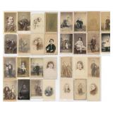 Collection of Antique CDV Photo Child Portraits