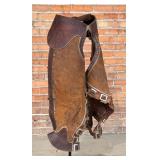 Mexican Gaucho Leather Cowboy Chaps