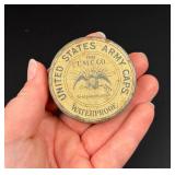 Civil War United States Army Caps Cap Tin