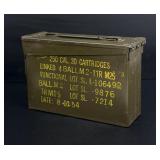 Korean War Browning .30 Cal Ammo Box Can