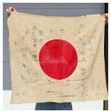 WW2 Japanese Captured Meatball Hinomaru Flag