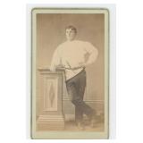 Occupational Butcher CDV Photo