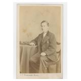 Nautical Navigator Occupational CDV Photo