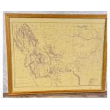 Montana County Line Railroad Route Map