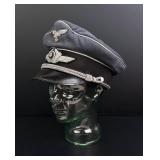 WW2 German Luftwaffe Officer Visor Cap