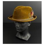 Dobbs Fur Felt Velour Fedora Hat