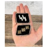 WW2 German SS Collar Tabs