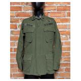Named Vietnam War US Army Poplin Jungle Jacket