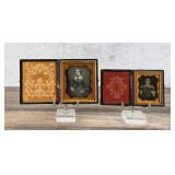 Antique Daguerreotype Photos Well Dressed Women
