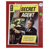Secret Agent Comic Book- 10187-611, 1966, No. 1