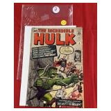 The Incredible Hulk Comic Book- Jan. 1963