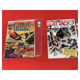 Comic Books- Attack 'At Sea' Oct. 1968, Vol. 4,