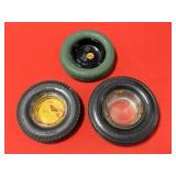 Rubber Tire Ashtrays- Seiberling, Samyang, General