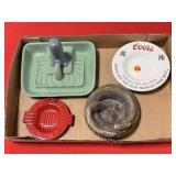 Advertising Ashtrays- Coors, Slim Jim, US