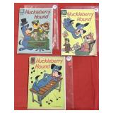 3) Huckleberry Hound Comic Books- Sept.-Oct. 1960