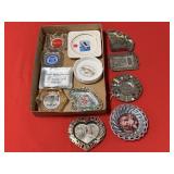 Advertising Ashtrays- Iowa, Kansas, Missouri, etc.