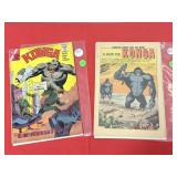 2) Konga Comic Books- Sept. 1961, Vol. 1