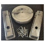 Summit Racing Small Block Chevy Valve Covers, 14'