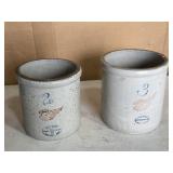 Redwing Large Wing #2 & #3 Crocks