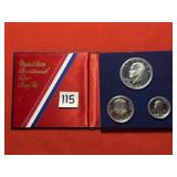Bicentennial Silver Proof Set