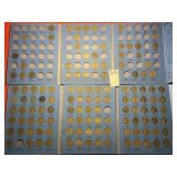 1909-1976 Lincoln Cent Books - not complete