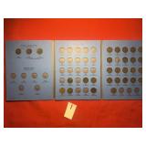 1857-1909 Indian Head Cent Book - not complete