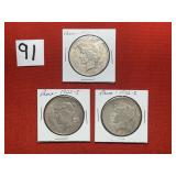 3) 1922 Peace Dollars