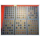 1909-1974 Lincoln Cent Books - not complete