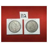 1921s & 1921d Morgan Dollars