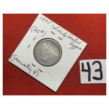 1875 Liberty Seated Quarter