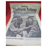 WWII 1943 Berliner German Paper Grenadier Cover