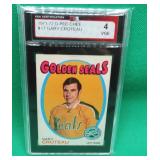Gary Croteau KSA 4.0 1971-72 OPC #17 Seals
