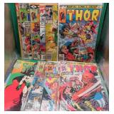 11x 1969-1990's Comics Vintage X-Men Classic Thor+