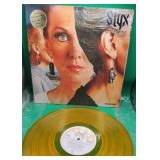 Styx 1978 Gold Vinyl Record Pieces Of Eight