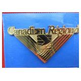Canadian Regional Air Lines Pilots Cap Badge